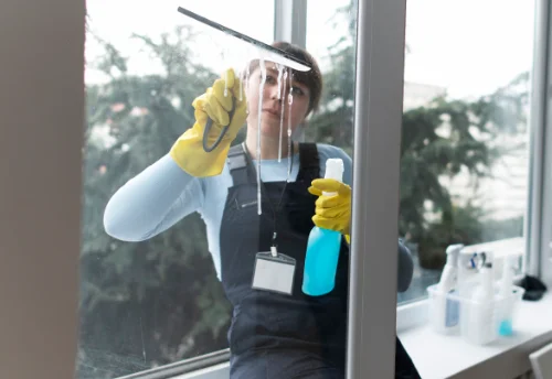 Nettoyage de vitres intérieures et extérieures à Séligné